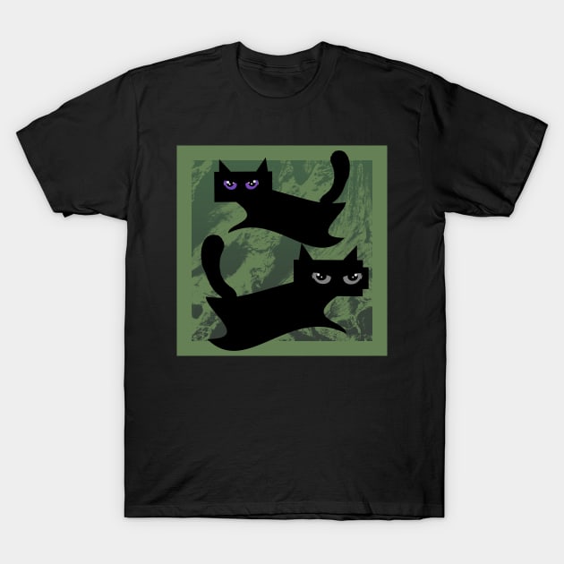 kid cat T-Shirt by svksesmatamv